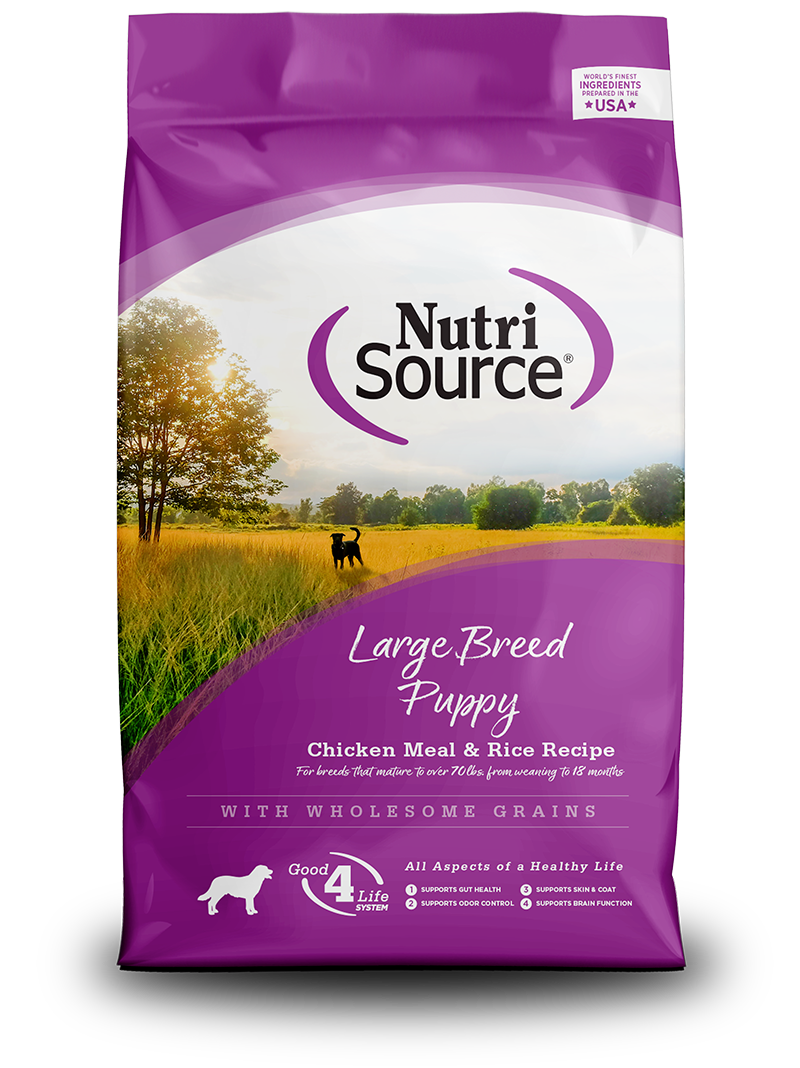 NutriSource Dry Dog Food Large Breed Puppy Recipe