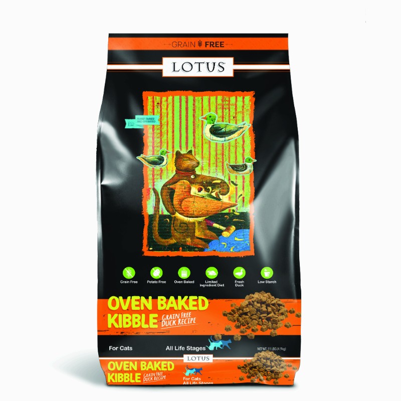 Lotus Oven Baked Dry Cat Food - Grain-Free Duck