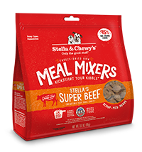 Stella & Chewy's Freeze-Dried Raw Dog Food Meal Mixer Stella's Super Beef