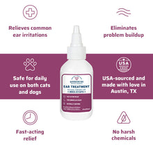 Load image into Gallery viewer, Wondercide Natural Ear Mite Treatment for Dogs and Cats 2 fl oz