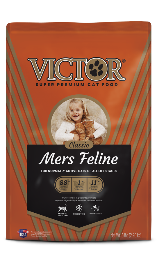 Victor Dry Cat Food Mers Classic Feline *Special Order Only*