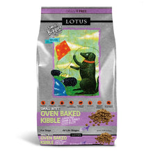 Load image into Gallery viewer, Lotus Dry Dog Food Oven-Baked Grain-Free Lamb &amp; Turkey Liver Recipe - Small Bites