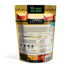 Load image into Gallery viewer, Lotus Soft Baked Dog Treats - Chicken &amp; Liver Recipe 10oz Bag