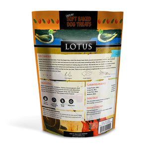 Lotus Soft Baked Dog Treats - Duck Recipe 10oz Bag