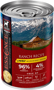 Essence Wet Dog Food L.I.R. Ranch Recipe 13oz Can Single