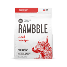 Load image into Gallery viewer, Bixbi RAWBBLE® Freeze-Dried Dog Food Beef Recipe