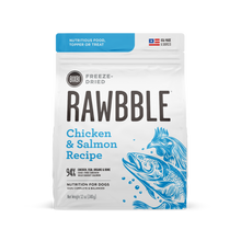 Load image into Gallery viewer, Bixbi RAWBBLE® Freeze-Dried Dog Food Chicken &amp; Salmon Recipe