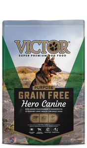Victor Dry Dog Food Purpose Grain-Free Hero with Glucosamine & Chondroitin *Special Order Only*