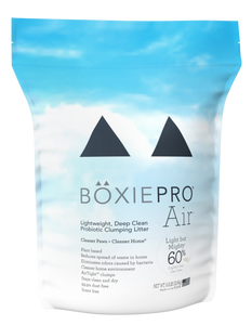 BoxiePro Air™ Lightweight Deep Clean Probiotic Clumping Cat Litter