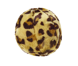 Fluff & Tuff Small Leopard Ball