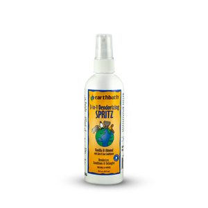 Earthbath Spritz 3-in-1 Deodorizing, Conditioning & Detangling - Vanilla & Almond - 8oz Spray Bottle