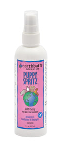 Earthbath Spritz - Puppy Wild Cherry - 8oz Spray Bottle