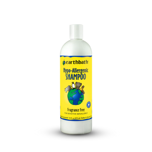 Earthbath Dog Shampoo - Hypo-Allergenic Fragrance Free - 16oz Bottle