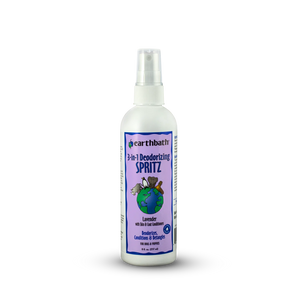 Earthbath Spritz 3-in-1 Deodorizing, Conditioning & Detangling - Lavender - 8oz Spray Bottle