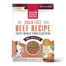 Load image into Gallery viewer, The Honest Kitchen Dry Dog Food Clusters Grain-Free Small Breed Beef Recipe