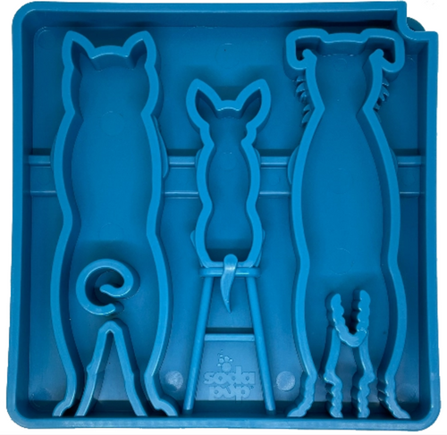 SodaPup Waiting Dogs Design Etray Enrichment Tray For Dogs
