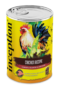 Inception Wet Dog Food Chicken Recipe 13oz Can