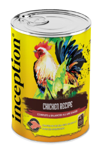 Inception Wet Dog Food Chicken Recipe 13oz Can