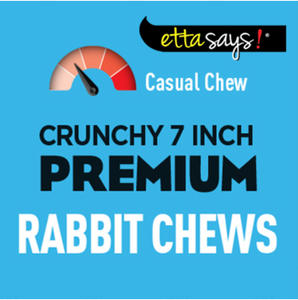 Etta Says! Premium Crunchy Rabbit Chews 7"