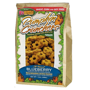 K9 Granola Factory Pumpkin Crunchers - Blueberry 14oz Bag
